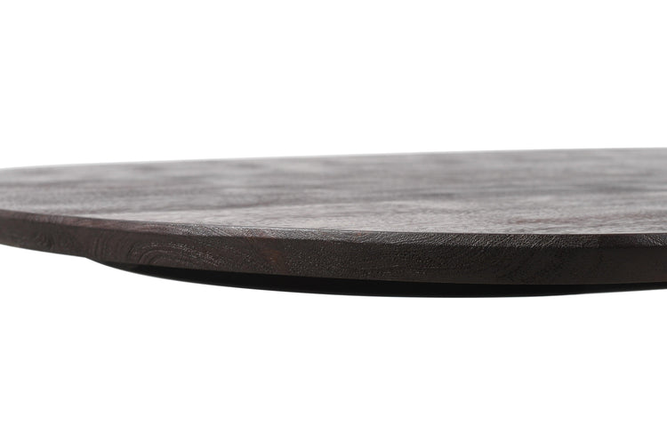 Alore Brown on Gold Diningtable Oval PTMD , eettafel , PTMD , livinglovely.nl