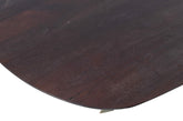 Alore Brown on Gold Diningtable Oval PTMD , eettafel , PTMD , livinglovely.nl