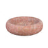 Aly Red Cement Round Bowl Big PTMD - Schaal - PTMD - livinglovely.nl