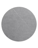 Anna Antracite Smooth Metal Sidetable with ceramic PTMD - Bijzettafel - PTMD - livinglovely.nl