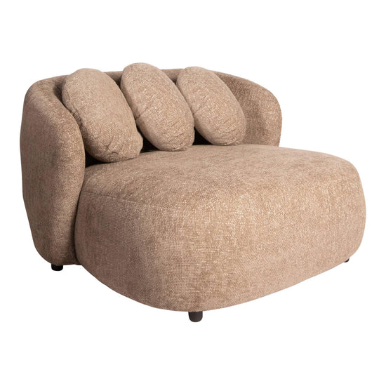 Aphrodite Taupe Loveseat Legacy 3 PTMD , chaise longue , PTMD , livinglovely.nl