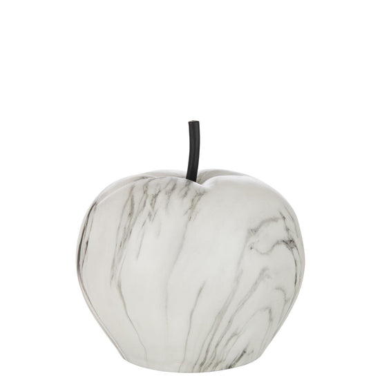 Appel Marmer Poly Wit Large , binnen-divers , J-Line , livinglovely.nl