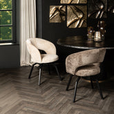 Aranea Eetkamerstoel Mocca Symphony 6 PTMD - Eetkamerstoel - PTMD - livinglovely.nl