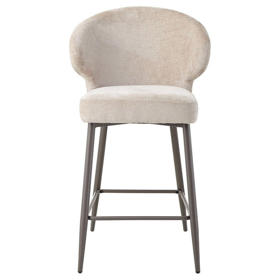 Ares Cream bar chair aphrodite 3 beige clay leg PTMD