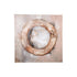 Arianna Ring - 120x4x120 cm - Canvas - Bruin PTMD - Schilderij - PTMD - livinglovely.nl