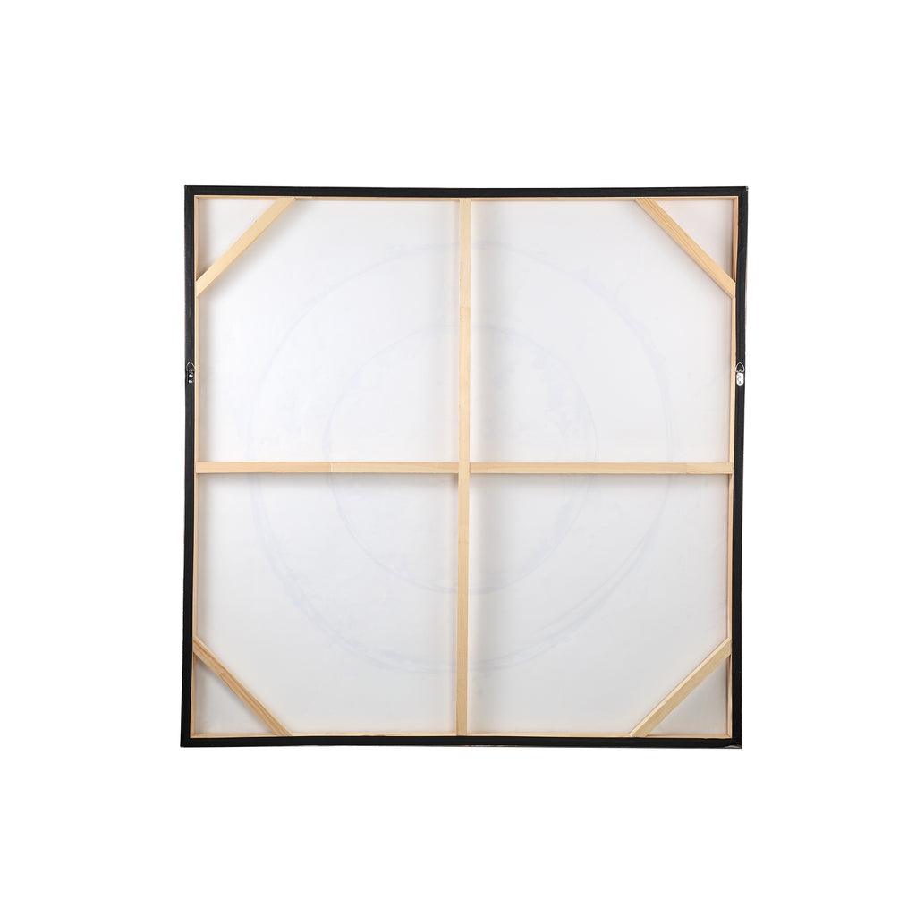 Arianna Ring - 120x4x120 cm - Canvas - Bruin PTMD - Schilderij - PTMD - livinglovely.nl