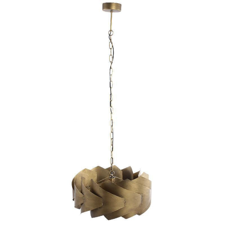 Arix Gold Metal Hanglamp PTMD , Hanglamp , PTMD , livinglovely.nl