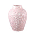 Avis PInk Ceramic Pot Round Shaped Scales High L Dia26cmxH35cm PTMD - Pot - PTMD - livinglovely.nl