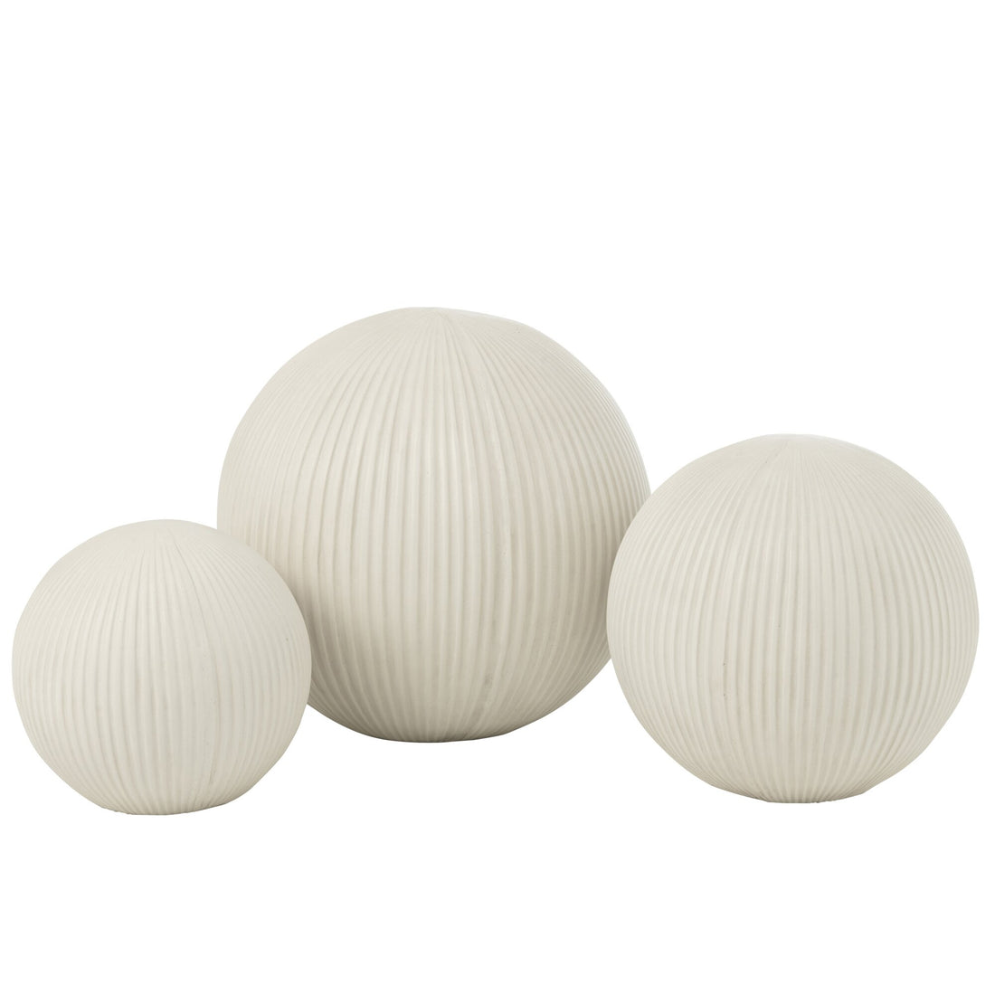 Bal Deco Klei Wit Large 39,5cmx37,5cmx39,5cm