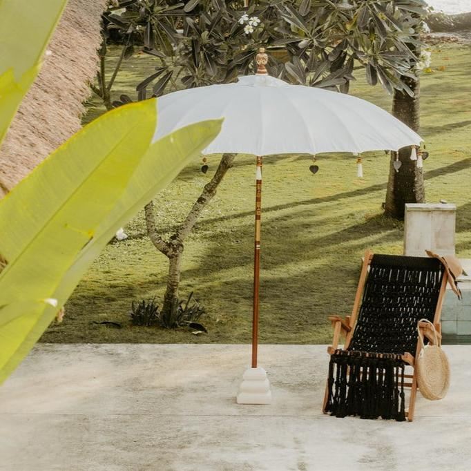 Bali Parasol - Crème - 250cm - Parasol - Todo Bien - livinglovely.nl