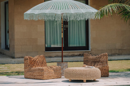 Bali Parasol Macrame Groen Ø250cm Todo Bien
