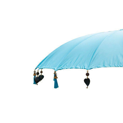 Bali Parasol - Zeeblauw - 250cm - Parasol - Todo Bien - livinglovely.nl