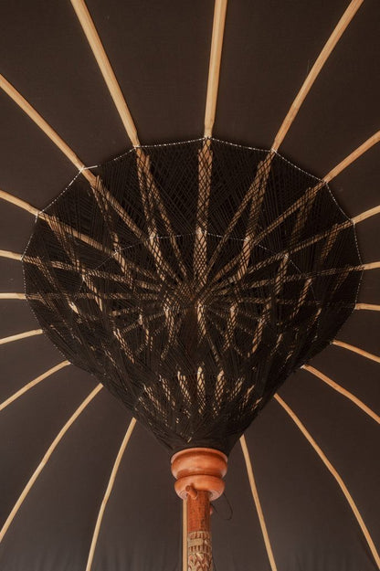 Bali Parasol - Zwart - 180cm - Parasol - Todo Bien - livinglovely.nl