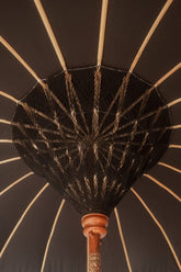 Bali Parasol - Zwart - 250cm - Parasol - Todo Bien - livinglovely.nl