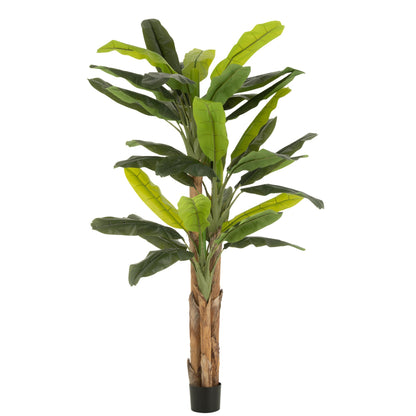 Bananenboom In Pot Kunststof Groen H300cm J-Line