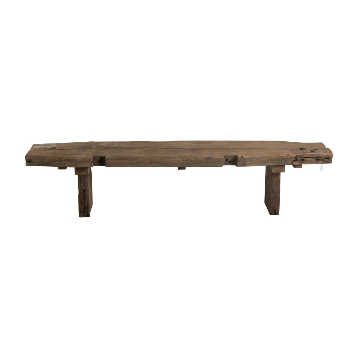 Bank Rough Gerecycled Hout Bruin J-Line