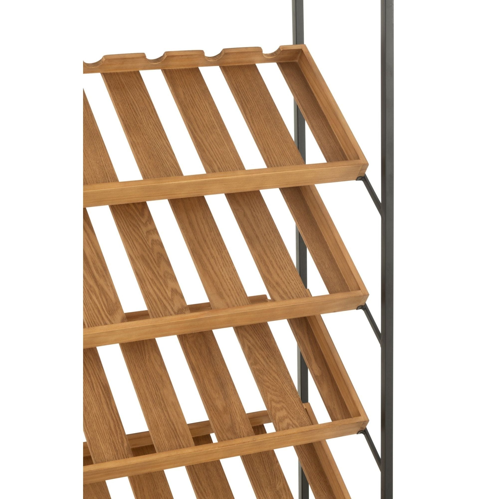 Barkast Wine Fineer Naturel/Zwart Large J-Line