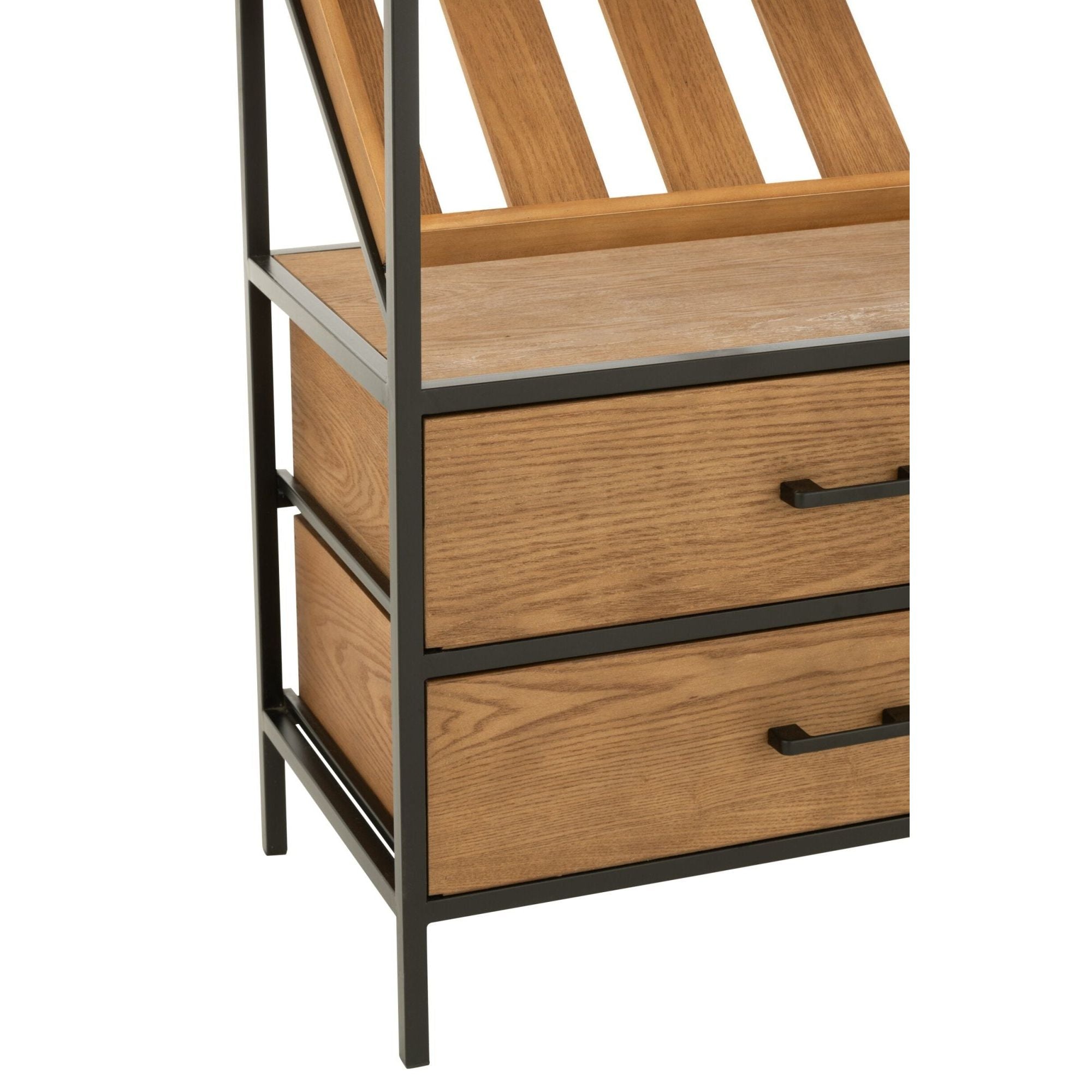 Barkast Wine Fineer Naturel/Zwart Large J-Line