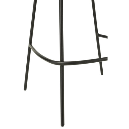 Barkruk Ijzer Beige/Zwart - J-Line