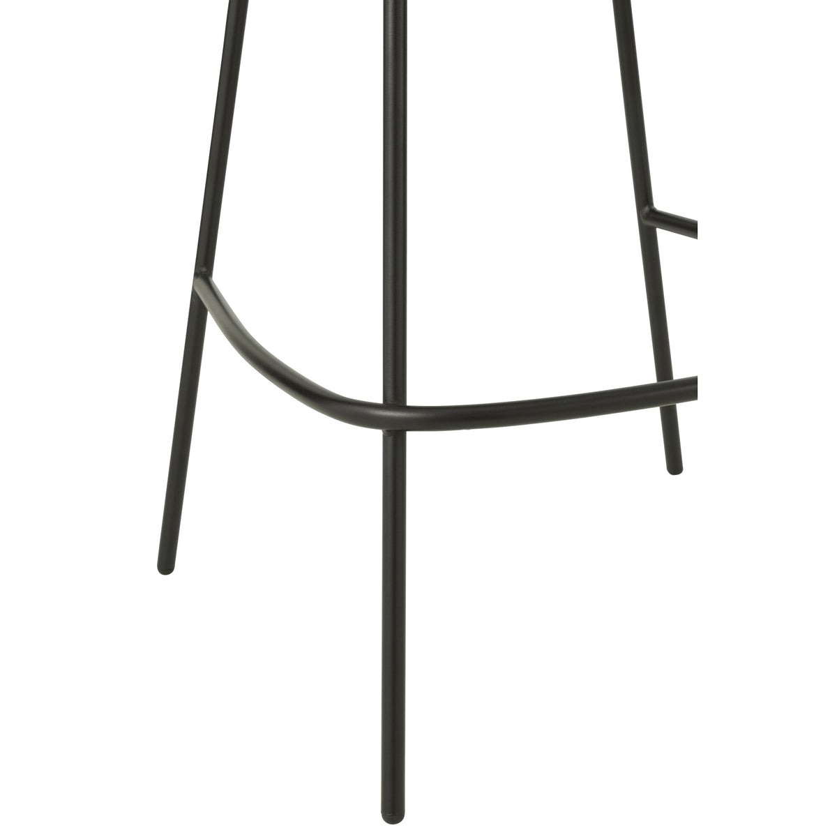 Barkruk Ijzer Grijs/Zwart - J-Line