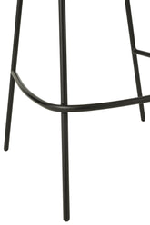 Barkruk Napoli Terracotta- J-Line - Barkruk - J-Line - livinglovely.nl