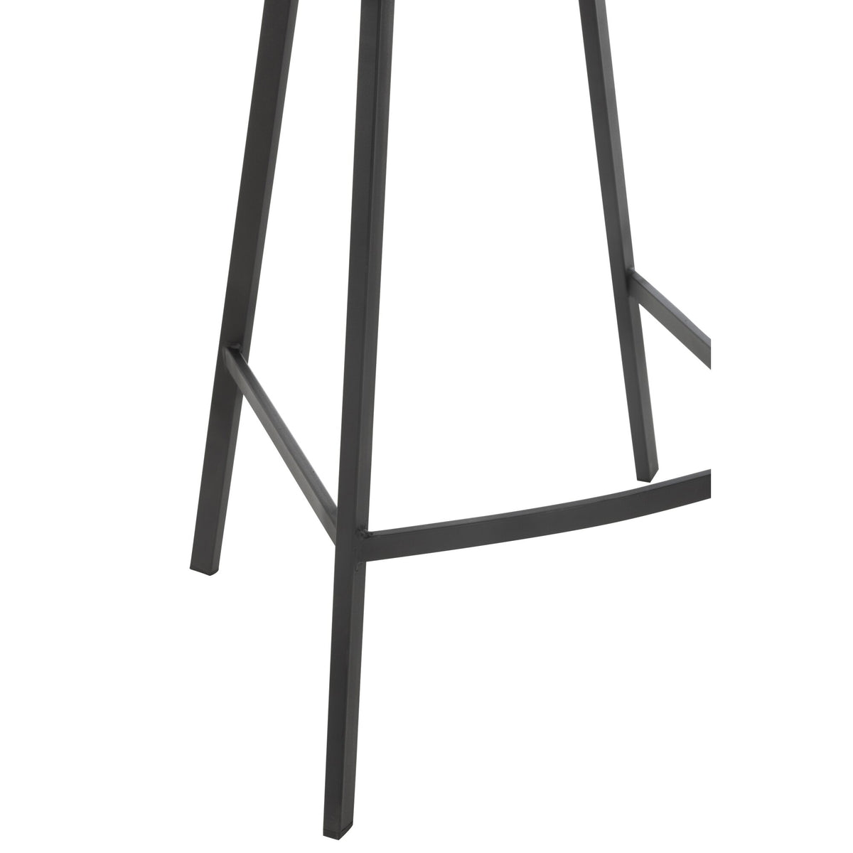 Barstoel Kent Metaal/Polyester Bruin J-Line