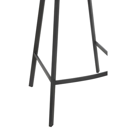 Barstoel Kent Metaal/Polyester Bruin J-Line