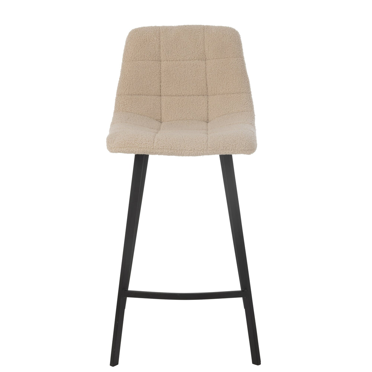 Barstoel Kent Metaal/Polyester Wit J-Line