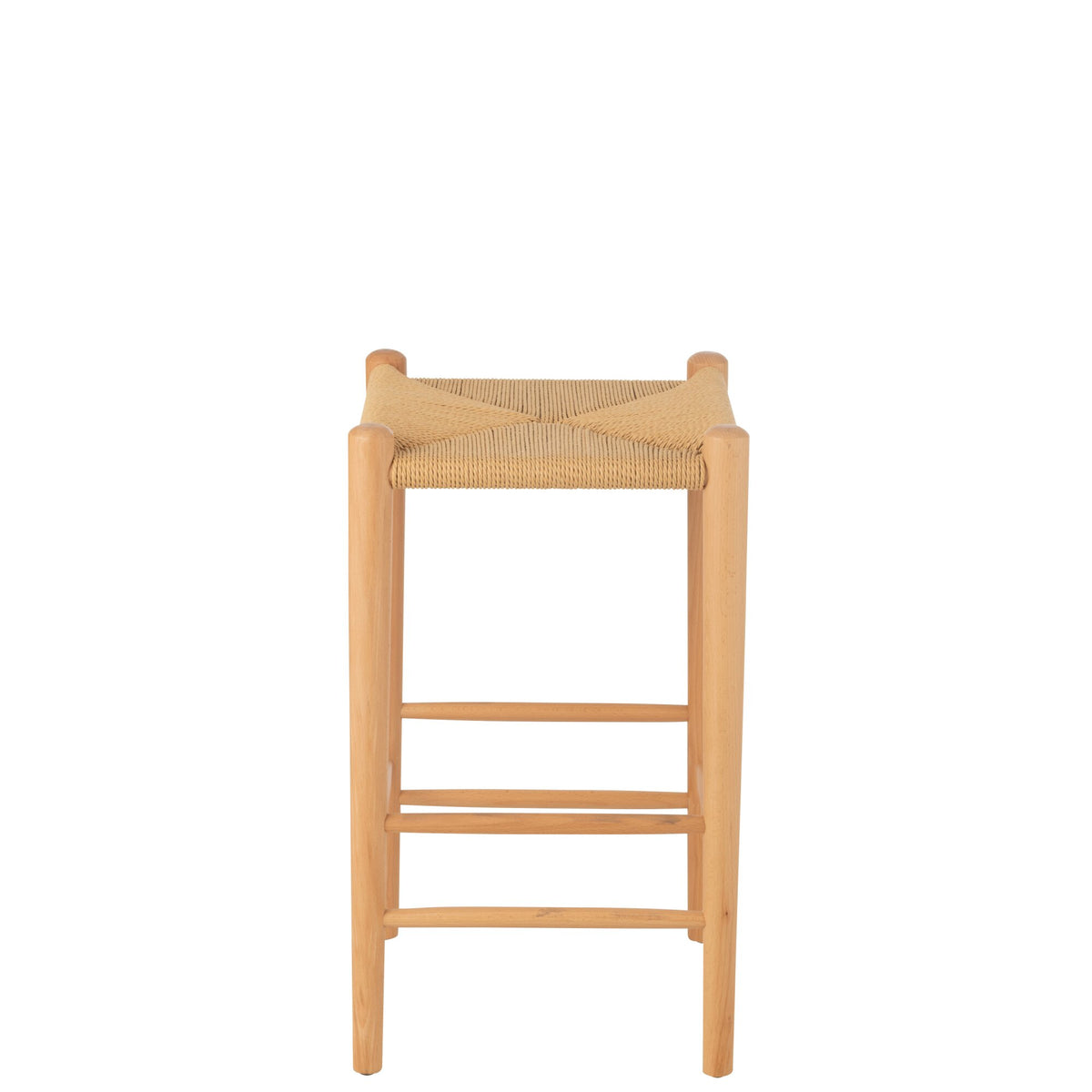 Barstoel Orientaal Essenhout/Touw Naturel J-Line