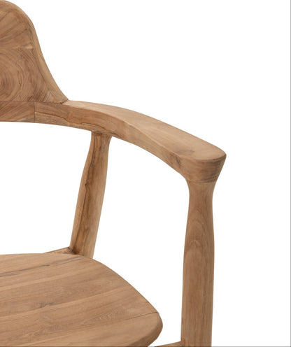 Barstoel Teakhout Naturel J-Line