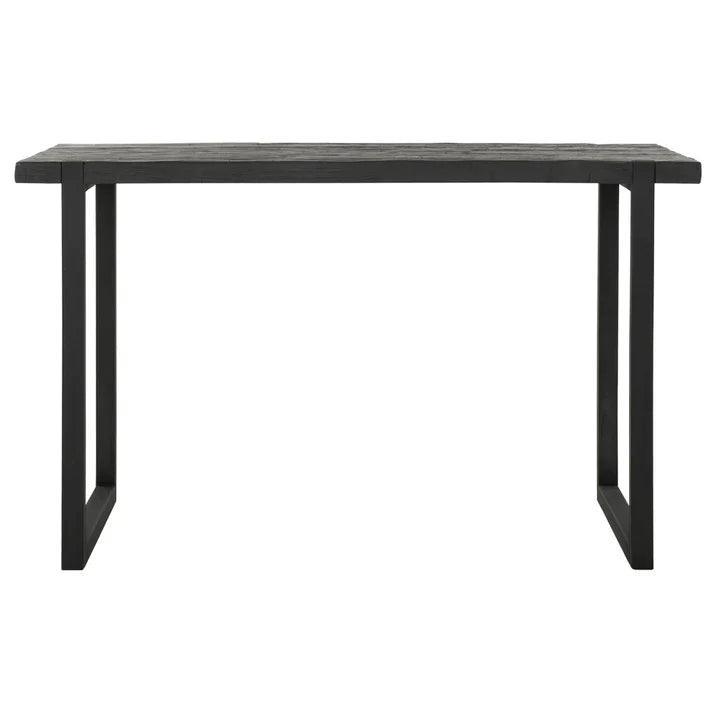 Bartafel Timeless Black Beam van DTP Home, zwart metalen frame in close-up