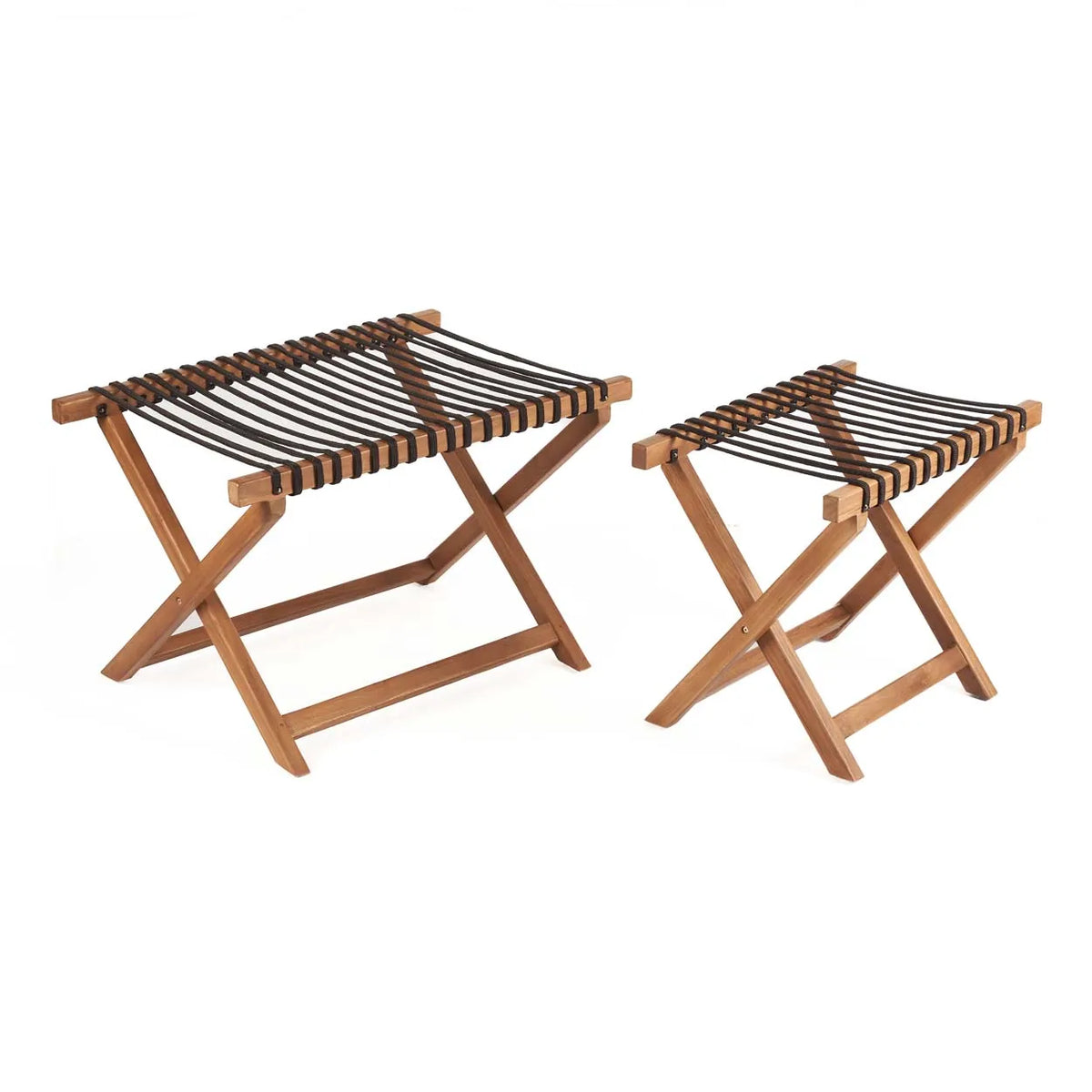 Bazar Bizar - Het Bagage Rek - Naturel - L - Rek - Bazar Bizar - livinglovely.nl