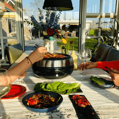 BBQ2Go Rookvrije BBQ incl. Dubbelzijdige Alumium Grillplaat - BBQ - BBQ2Go - livinglovely.nl