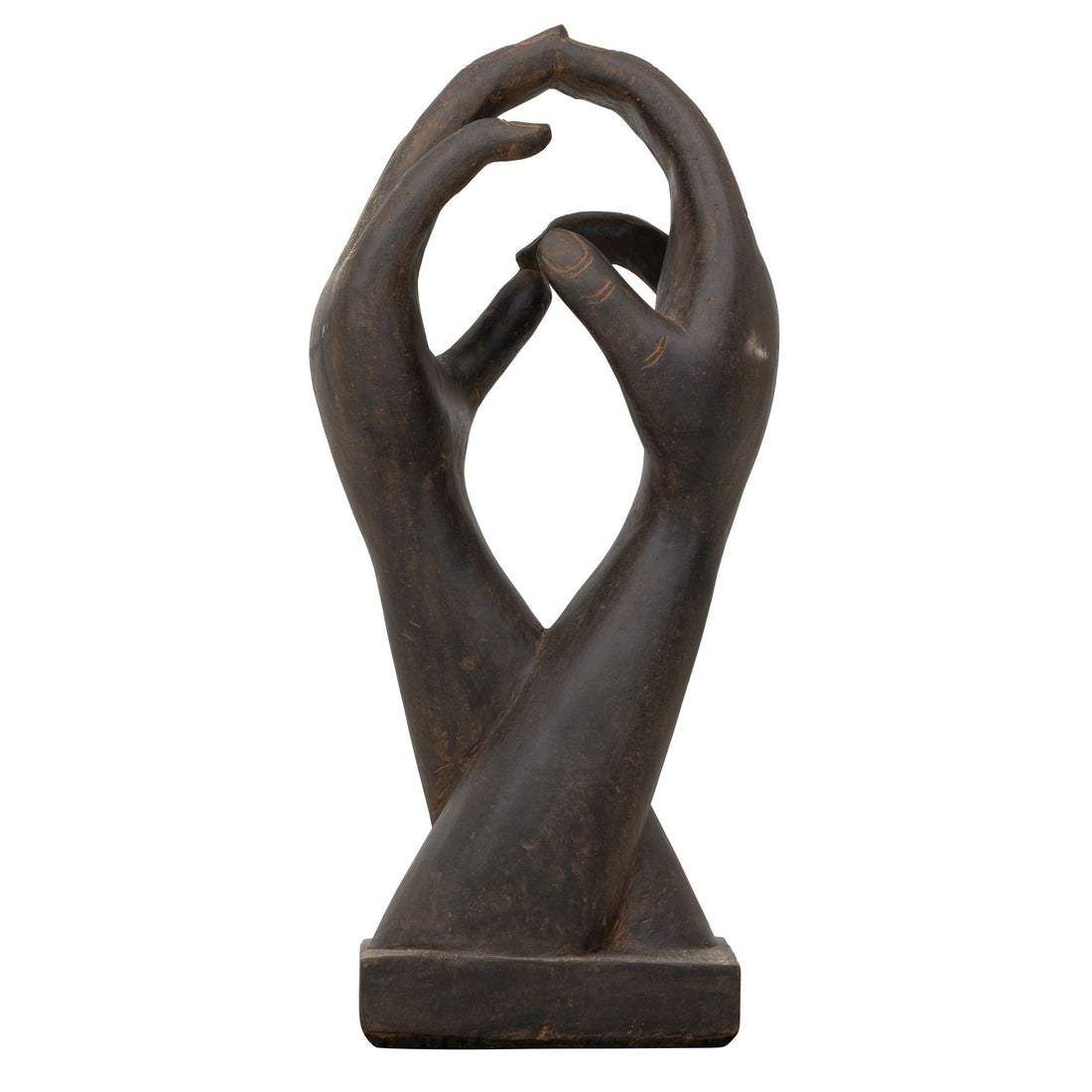 Beeld Unity Hands large in cement naturel van MUST Living