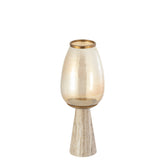 Berdand Beige windlicht S PTMD - Kandelaar - PTMD - livinglovely.nl