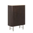 Bergkast Maroon van DTP Home in mahoniehout bruin met mortex blad