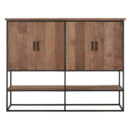 Bergkast Timeless Beam Large van DTP Home in gerecycled teakhout naturel