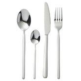 Bestekset Box B 24 Stuks Roestvrij Staal Glimmend Zilver J-Line - Bestekset - J-Line - livinglovely.nl