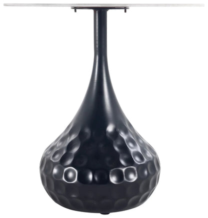 Bijzettafel Anna - 44x44x50 cm - Metaal - Wit PTMD - Bijzettafel - PTMD - livinglovely.nl