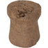 Bijzettafel Antiques Toba van MUST Living in naturel, gerecycled teakhout, volledig in beeld op een neutrale achtergrond