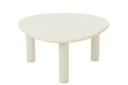 Bijzettafel Bali Wit Medium J-Line - Bijzettafel - J-Line - livinglovely.nl