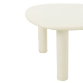 Bijzettafel Bali Wit Medium J-Line - Bijzettafel - J-Line - livinglovely.nl