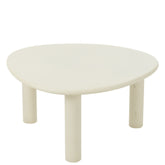 Bijzettafel Bali Wit Medium J-Line - Bijzettafel - J-Line - livinglovely.nl