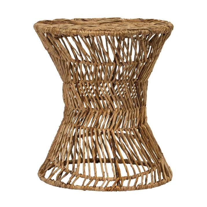 Bijzettafel Cala Vadella van abaca in naturel van MUST Living