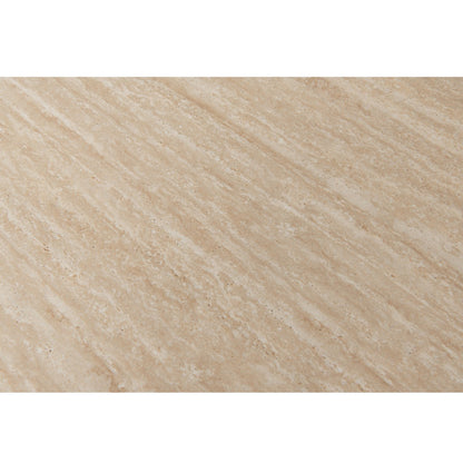 Bijzettafel Craft Travertijn Ø50cm - Pole To Pole - Bijzettafel - Pole To Pole - livinglovely.nl