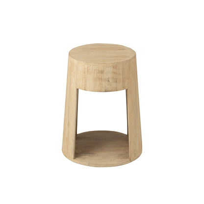 Bijzettafel Drawn Mango Hout/Mdf Naturel J-Line