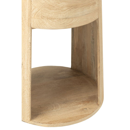 Bijzettafel Drawn Mango Hout/Mdf Naturel J-Line