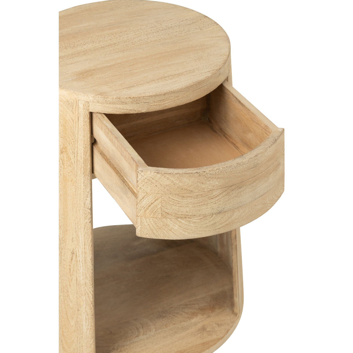 Bijzettafel Drawn Mango Hout/Mdf Naturel J-Line