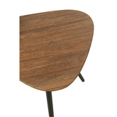 Bijzettafel Driehoek Gerecycleerd Teak Naturel Set van 2 J-Line