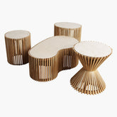 Bijzettafel Infinity Round Raw Materials - Bijzettafel - Raw Materials - livinglovely.nl